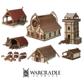 Warcradle Scenics: Estun Village Set (EN)