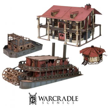 Warcradle Scenics: Black Lake Bayou Set (EN)