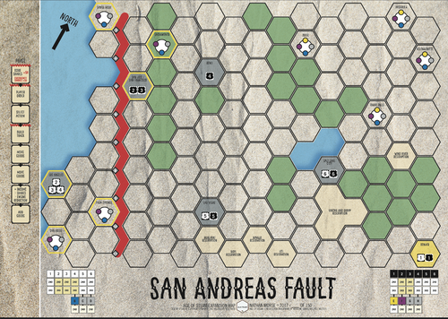 Age of Steam: San Andreas Fault (EN)