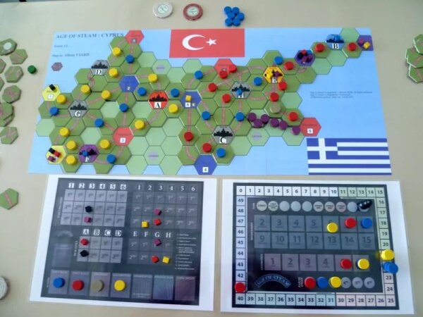 Age of Steam: Tibet/Cyprus (EN)