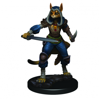 D&D Icons of the Realms: Premium Figures: Female Tabaxi Rogue (6 Units)