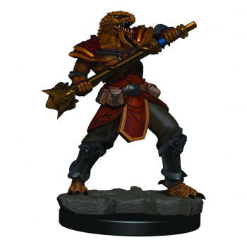 D&D Icons of the Realms: Premium Figures: Male Dragonborn Fighter (6 Units)