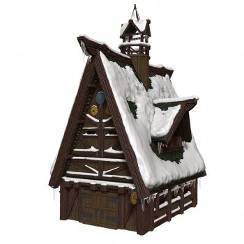 D&D Icons of the Realms: Icewind Dale - Ten Towns Papercraft Set