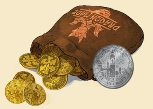 Flamecraft Metal Coins