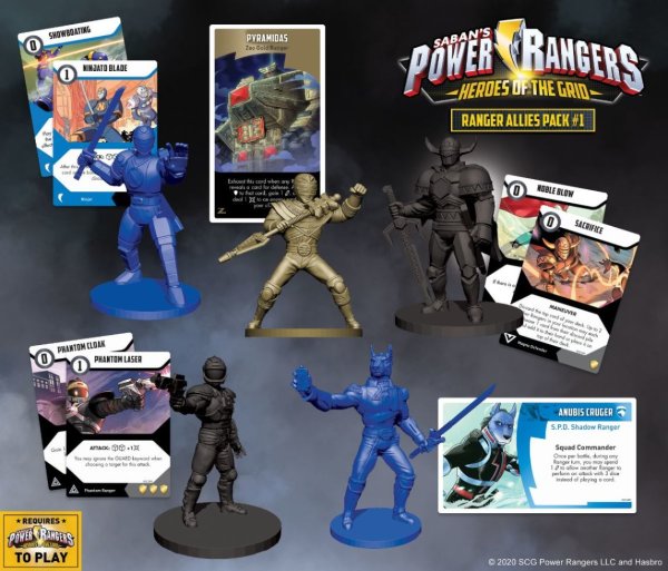 Power Rangers - Heroes of the Grid: Ranger Allies Pack 1 (EN)