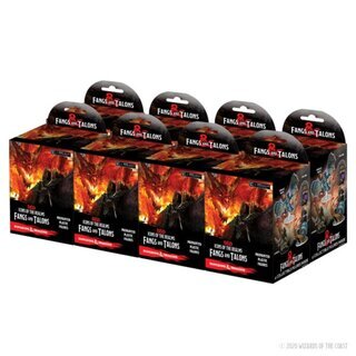 D&D Icons of the Realms: Fangs and Talons Booster Brick (8) (EN)