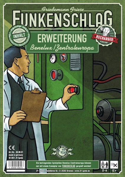 Funkenschlag: Recharged Version - Benelux/Zentraleuropa (DE)