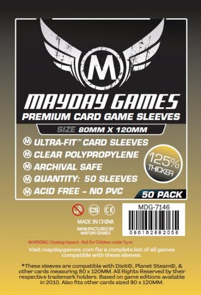 Card Sleeves - 80 x 120mm - Premium - Dixit - 50 Stück