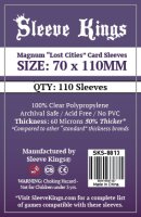 Card Sleeves - 70 x 110mm - Sleeve Kings - Magnum Lost...