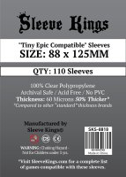 Card Sleeves - 88 x 125mm - Sleeve Kings - Tiny Epic...