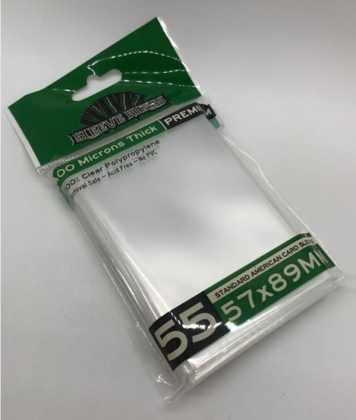 Card Sleeves - 57 x 89mm - Sleeve Kings - Mini Euro - 55 Stück - 90 Micronss