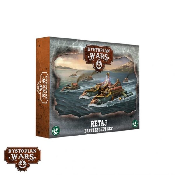 Dystopian Wars: Retaj Battlefleet Set (EN)