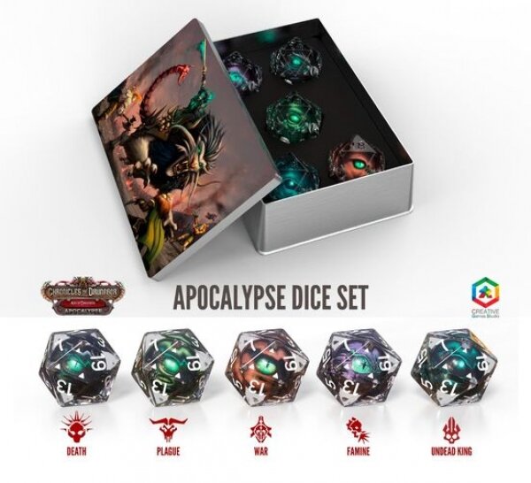Chronicles of Drunagor - Age of Darkness: Apocalypse Dice Set (EN)