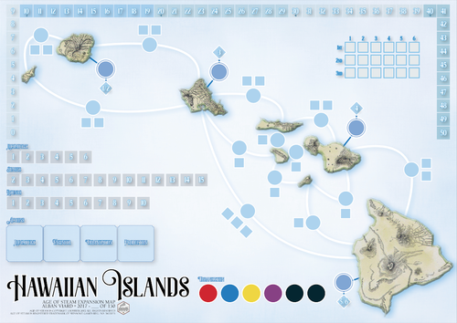 Age of Steam: Hawaii Islands (EN)