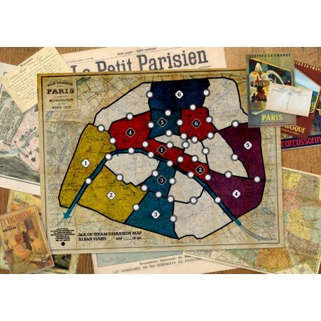 Age of Steam: Paris/Moscow (EN)