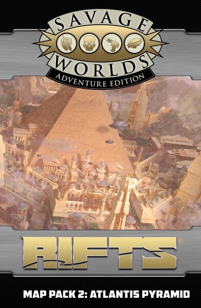 Savage Worlds: RIFTS - Map Pack 2 Atlantis Pyramid (EN)