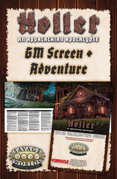 Holler RPG: An Appalachian Apocalypse GM Screen & Adventure (EN)