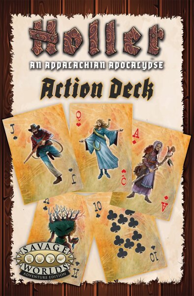 Holler RPG: An Appalachian Apocalypse Action Deck (EN)