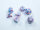 Chessex Festive Mini-Polyhedral 7-Die Set - Pop Art/blue