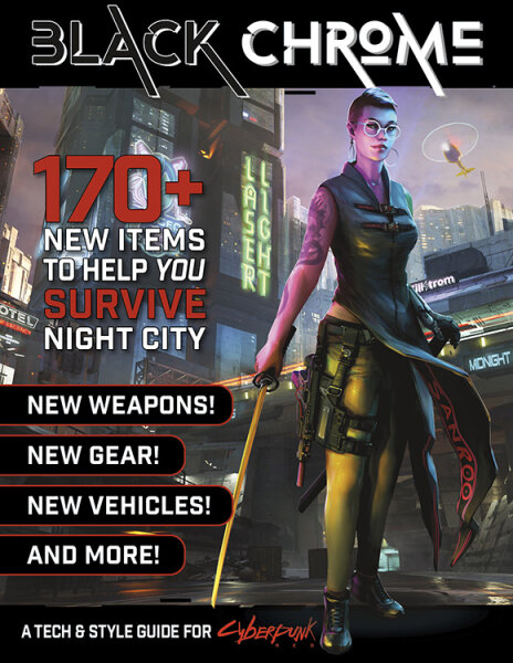 Cyberpunk Red RPG: Black Chrome (EN)