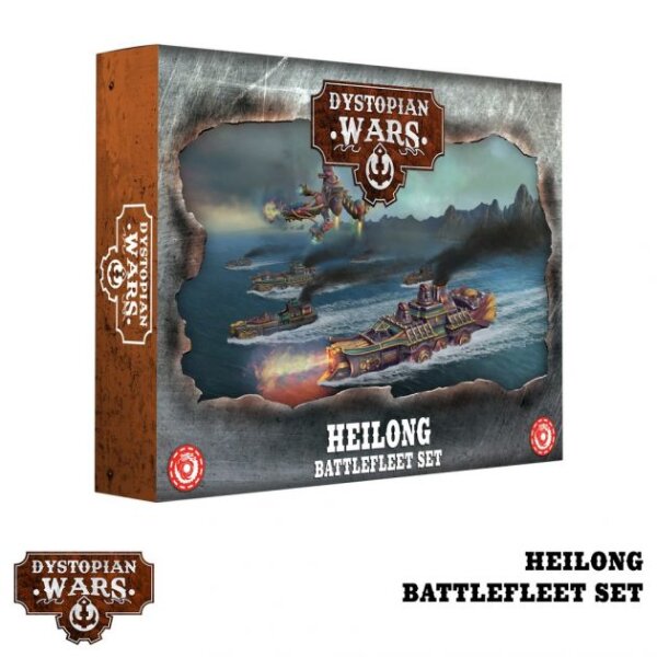 Dystopian Wars: Heilong Battlefleet Set (EN)