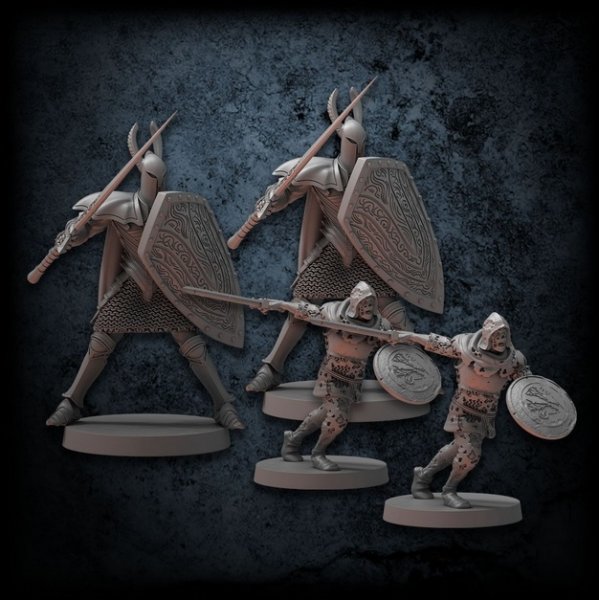 Dark Souls RPG: The Silver & The Dead Miniature Set (EN)