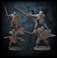 Dark Souls RPG: Unkindled Heroes 1 Miniature Set (EN)