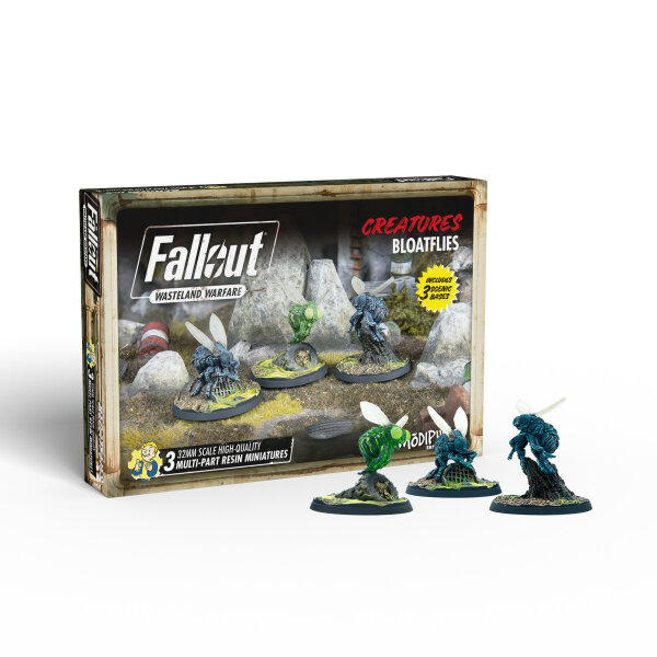 Fallout - Wasteland Warfare: Creatures - Bloatflies (EN)