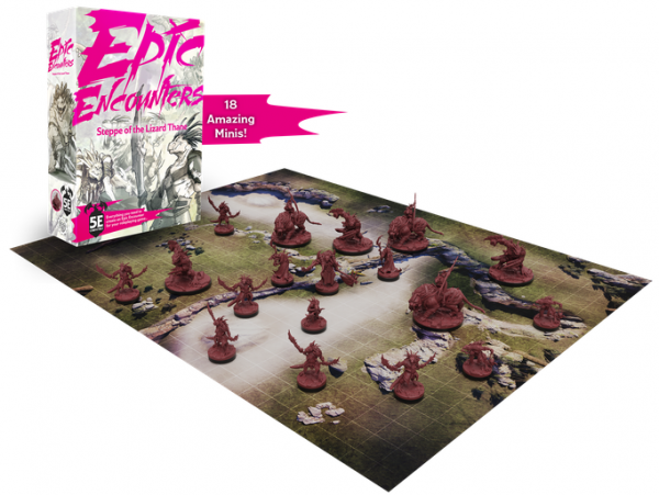 Epic Encounters: Steppe of the Lizard Thane 5E (EN)