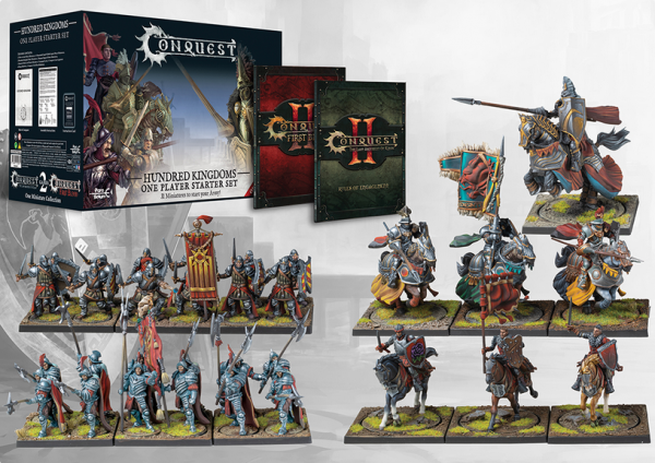 Conquest: Hundred Kingdoms - 1 Player Starter (EN)