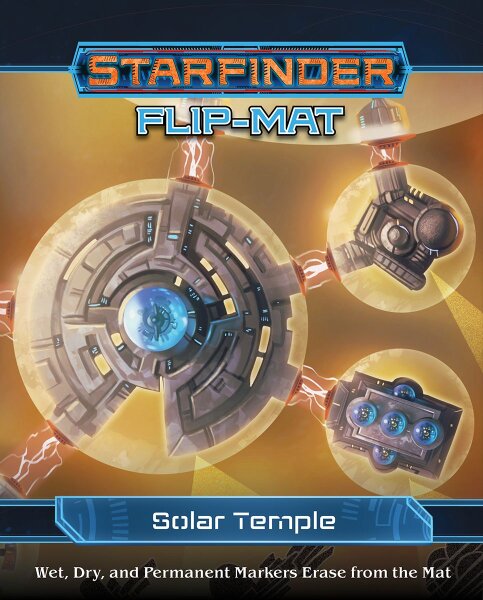 Starfinder RPG: Flip-Mat Solar Temple (EN)