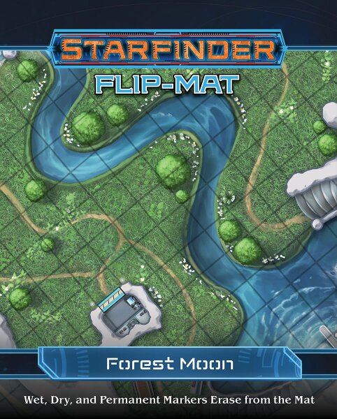 Starfinder RPG: Flip-Mat Forest Moon (EN)