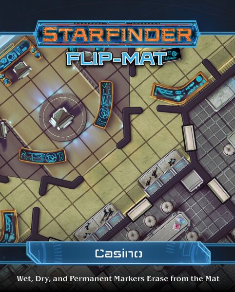 Starfinder RPG: Flip-Mat Casino (EN)