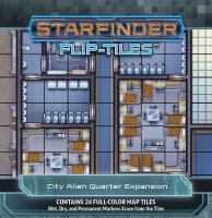 Starfinder RPG: Flip-Tiles City Alien Quarter Expansion (EN)