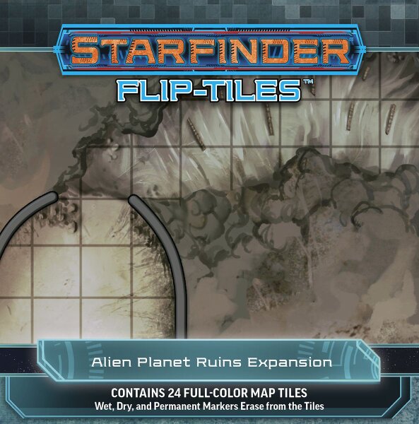 Starfinder RPG: Flip-Tiles City Alien Planet Ruins Expansion (EN)