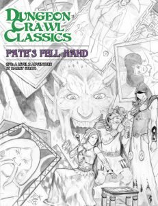 Dungeon Crawl Classics: 78 - Fates Fell Hand Sketch Cover (EN)