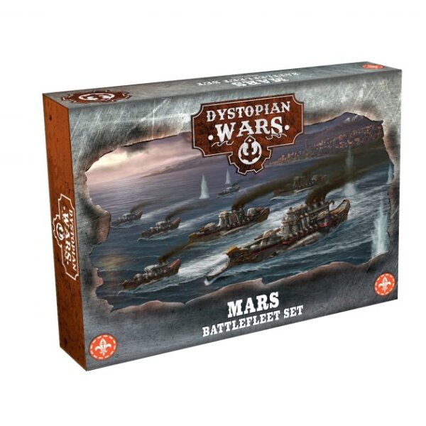 Dystopian Wars: Mars Battlefleet Set (EN)