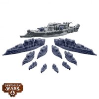 Dystopian Wars: Mars Battlefleet Set (EN)