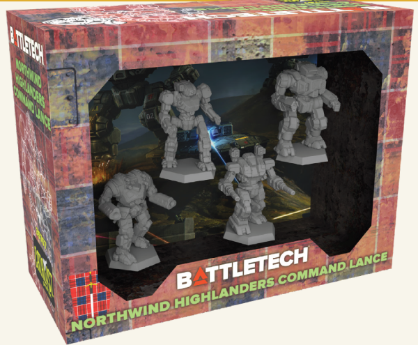 BattleTech: Northwind Highlanders Command Lance (EN)
