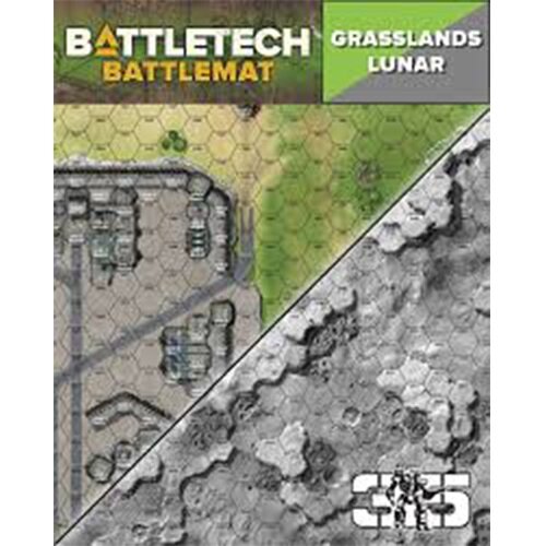 BattleTech: Battle Mat Grasslands Lunar (EN)