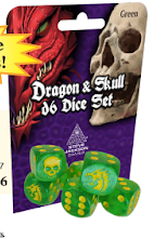 Dragon & Skull: Dice Pack Green (EN)