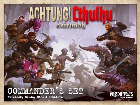 Achtung! Cthulhu Miniatures: Skirmish Commanders Set (EN)