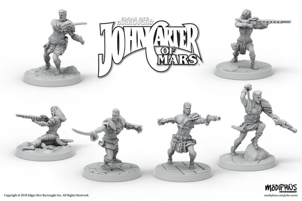 John Carter of Mars RPG: Helium Fighting Crew (EN)