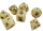 Munchkin Polyhedral Dice Set Tan/Brown