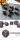 Metal & Enamel Dice Set (7) Copper