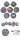 Hollow Orb Dice Set (7) Dragon Iridescence
