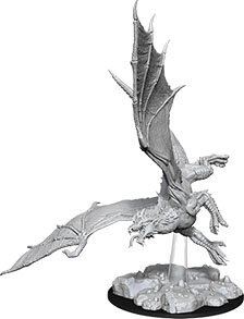 D&D Nolzurs Marvelous Miniatures: W8 Young Green Dragon