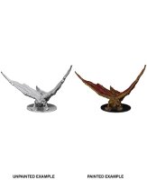 D&D Nolzurs Marvelous Miniatures: W9 Young Brass Dragon