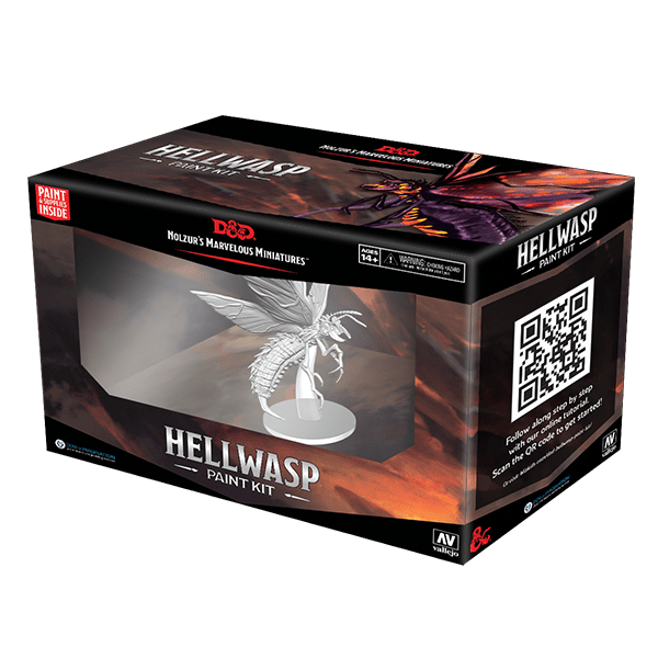 D&D Nolzurs Marvelous Miniatures: Paint Night Kit Hellwasp