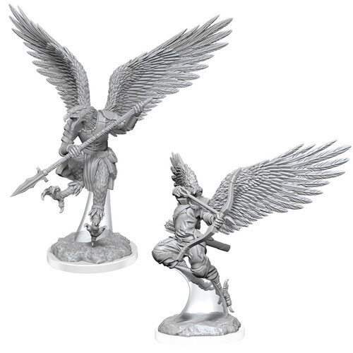 D&D Nolzurs Marvelous Miniatures: W17 Aarakocra Fighters